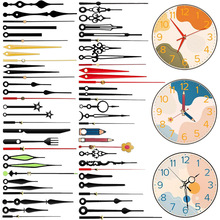亚马逊热销金属指针10款14款20款钟表指针替换维修套装时钟配件