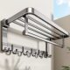 Towel Rack Toilet Hole-free Hanging Pole Bathroom Rack Toilet Bathroom Bathroom Integrated Rack