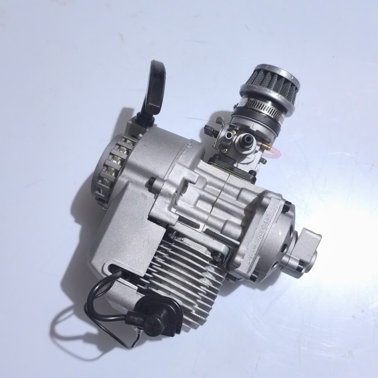 Mini Motorcycle Atv Four-Wheel Beach Accessories 49Cc Hand Start Engine Gasoline Engine Silver T8F with Cover