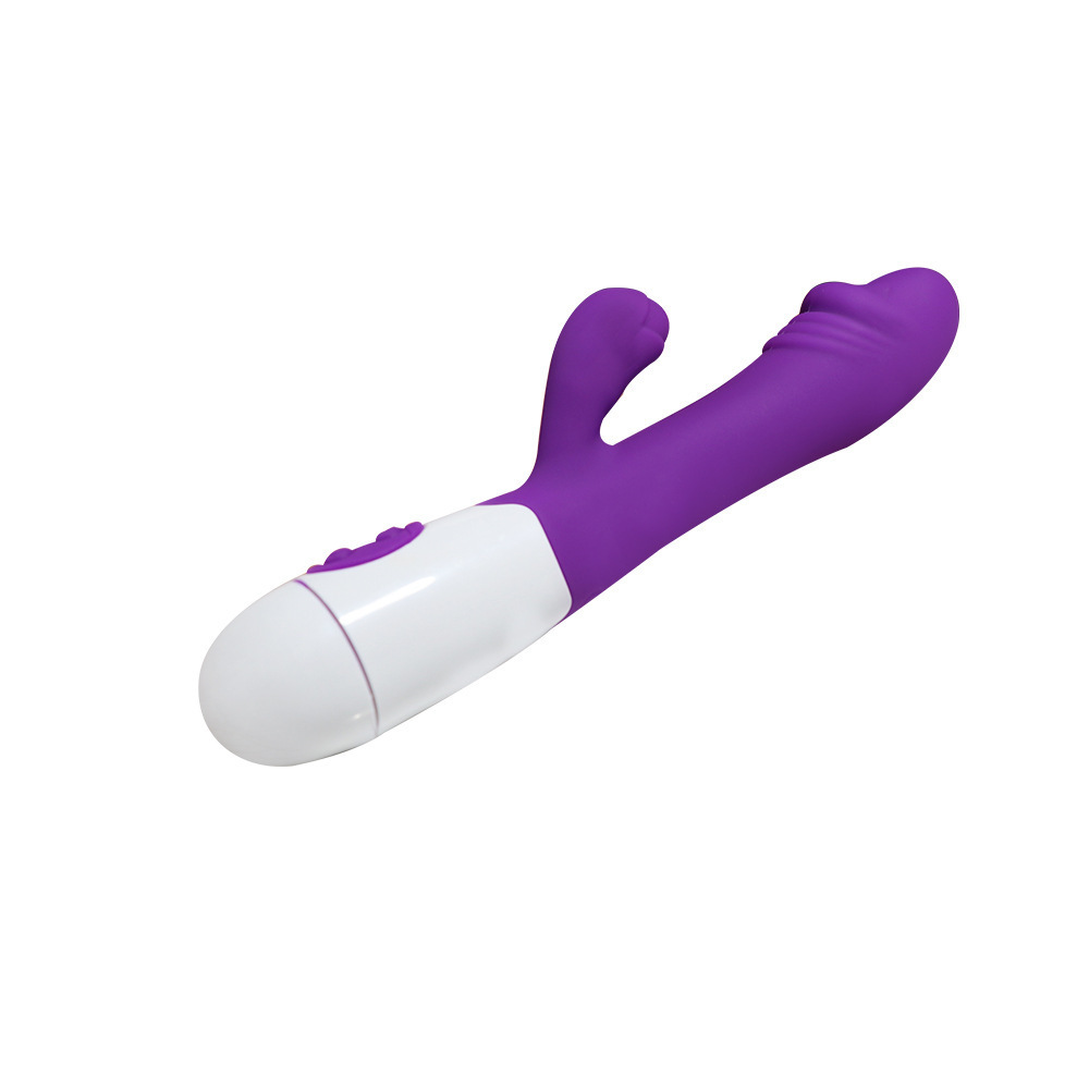 Jiuai G-Spot Vibrator for Women, Silicone Rechargeable Strong Vibration Adult Toy, Rose Red — detail image 14