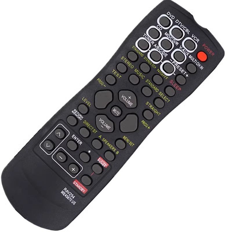 Huaren es aplicable al amplificador de potencia Yamaha AV control remoto de audio RAV254 RAV315 RAV22 general