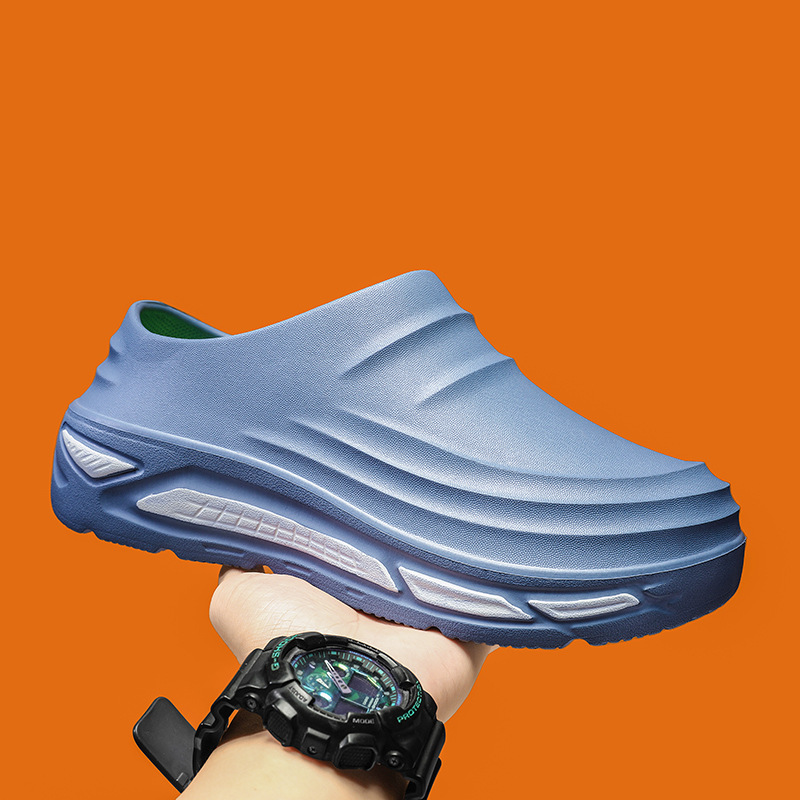 Waterproof Men's Chef Hotel Top Quality Restaurant Labor Protection Back Kitchen Work Shoes Home Indoor Lightweight Non-Slip_voghion.com