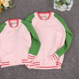 贝妮祺秋冬儿童毛衣儿童羊绒开衫毛衣韩版线衣外套童装棒球领针织