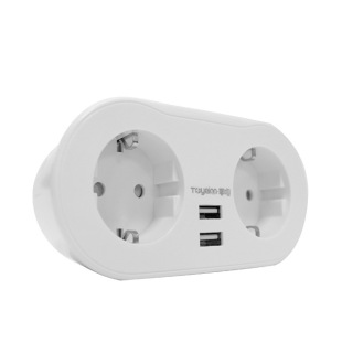 TY2026 dual American standard AC Smart Socket WIFI control voice control with dual USB