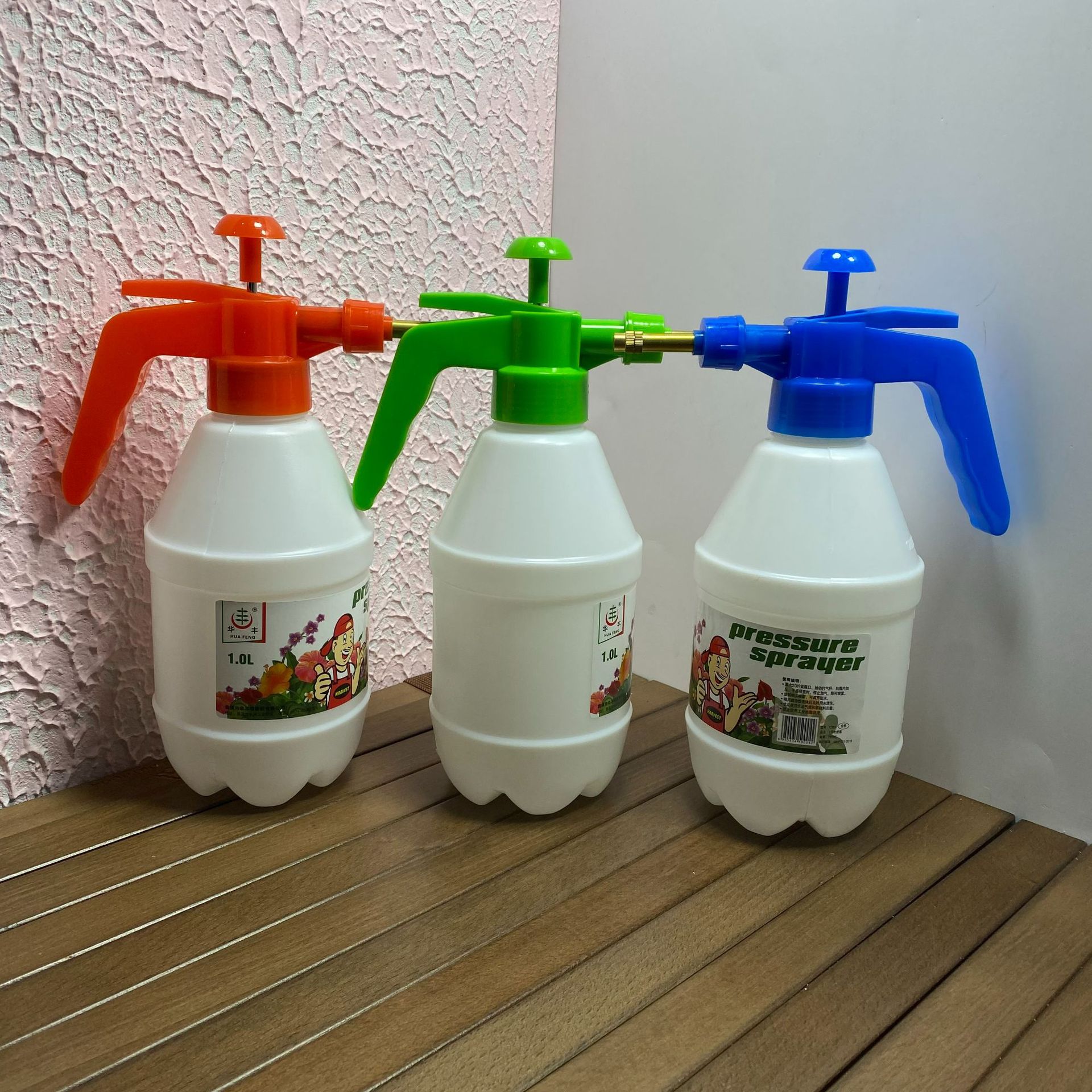 Huafeng 301 Household Air Pressure Spray Pot Horticultural Watering Watering Water Bottle Plant Large Capacity Plastic Watering Tool Spray