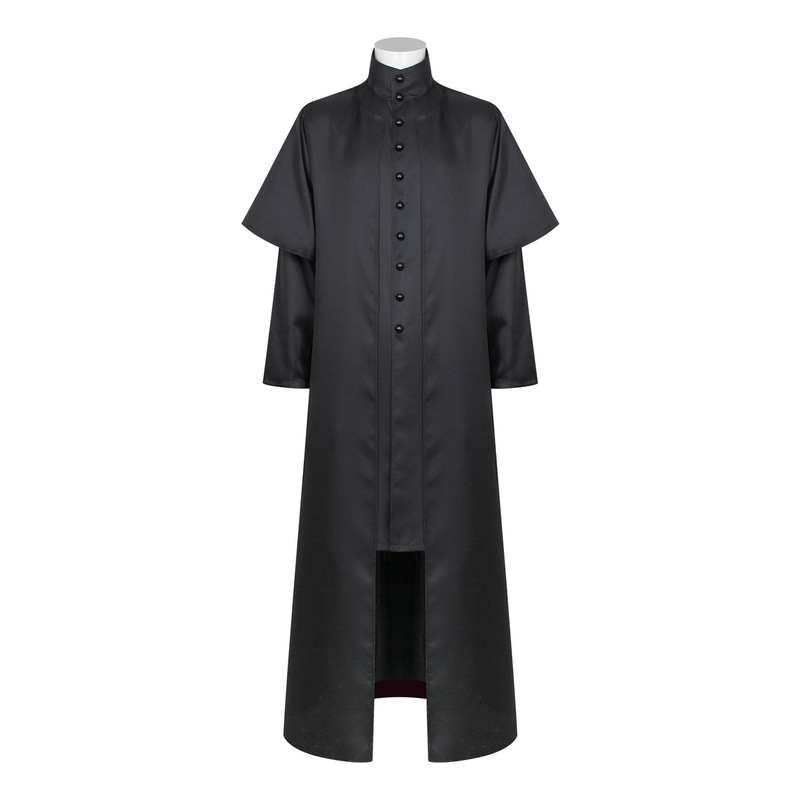 Harry Potter Cosplay Professor Snape Costume Full Set Halloween Performance Men's Clothing