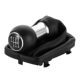 Suitable for Audi A3 S3 series car bright gear handball black/red line dust cover buckle integrated suit