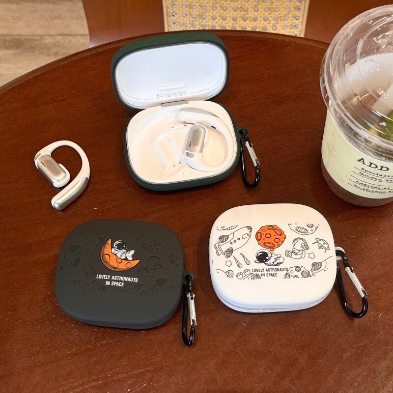 New Applicable Shokz Openfit Pro Open-Style Bluetooth Earphone Protective Case Cartoon Soft Shell Cute Water-Resistant
