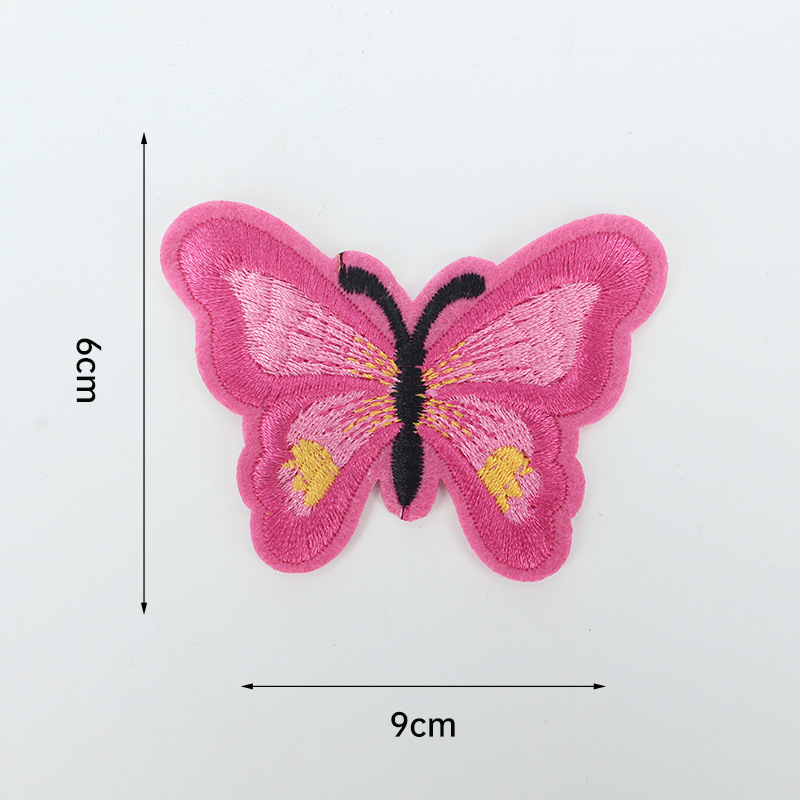 Círculo de bordado de computadora dibujos animados bordados pegatinas de tela letras bordadas pegatinas de toallas bordadas pegatinas de ropa zapatos sombreros