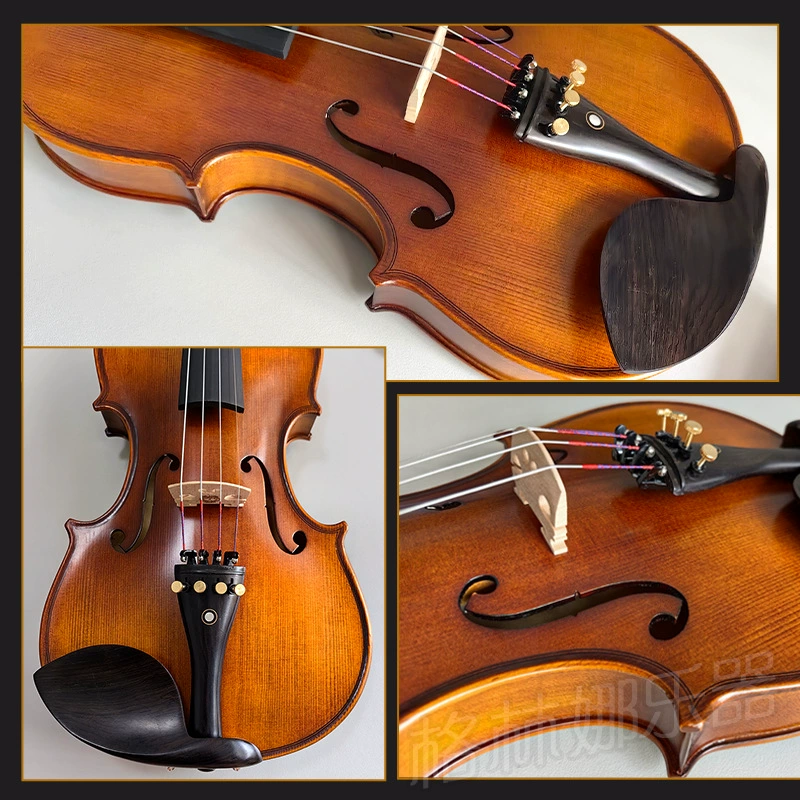 П Teaching violin for beginners for elementary school students from natural wood, wholesale