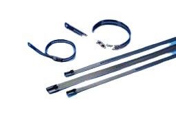 ASTN-450黑色台湾凯士士kss-階梯式不銹鋼烤漆紮線帶100/包