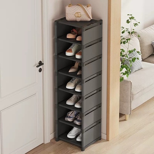 Small narrow shoe rack multi-layer home use shoe rack at the door entrance wall-mounted simple shoe storage rack for student dormitories