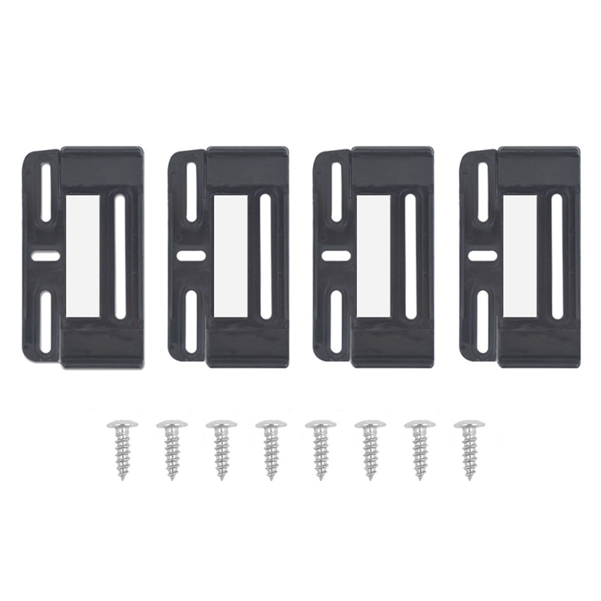 LH – License plate holder/license plate holder Plate Frame Plastic - black-buckle-wide