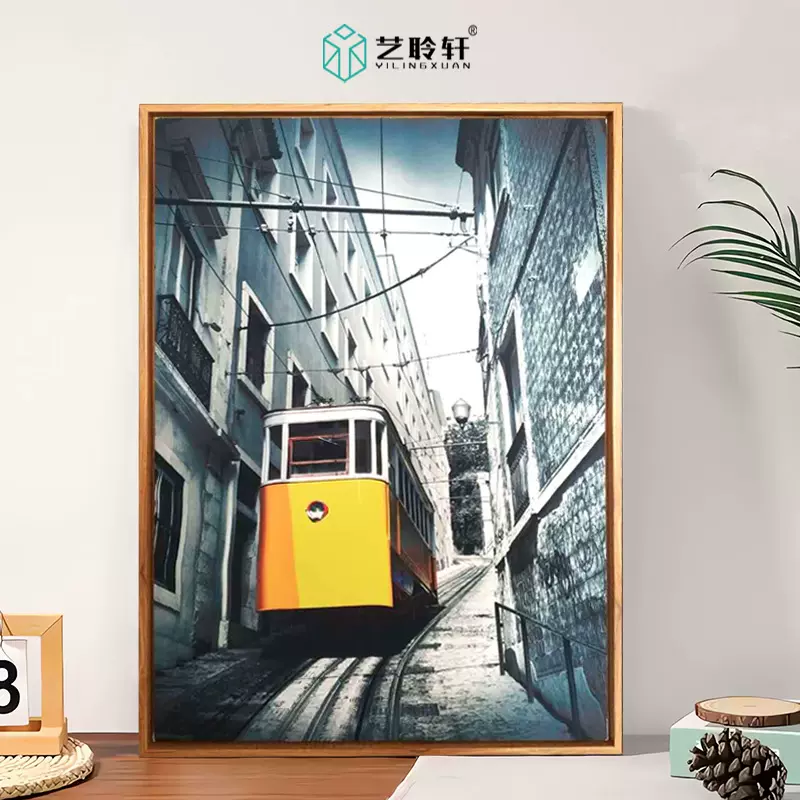 欧式复合仿实木相框ps发泡简约相框空框窄边墙壁饰画框L型油画框