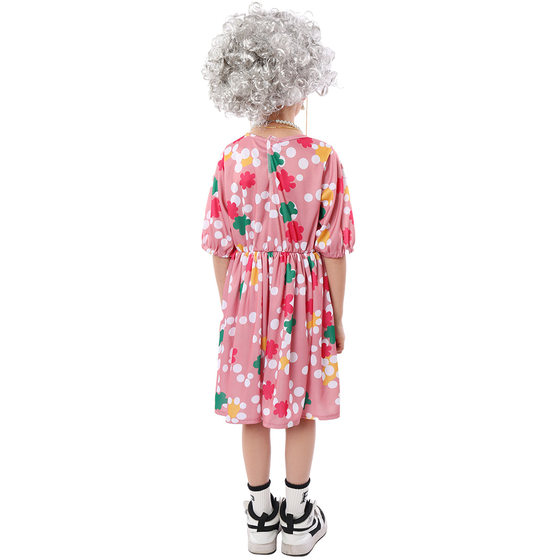 Children's Day party performance costume grandma cosplay role-playing costume Wansheng children's stage performance costume