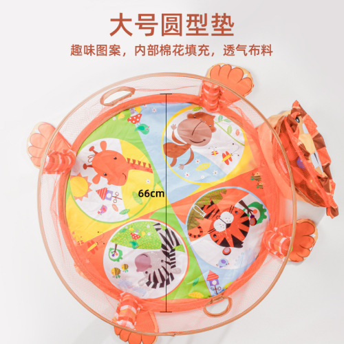 Cross-border hot selling baby fence game fitness stand 0-18 months baby ocean crawling mat ball pool toys wholesale