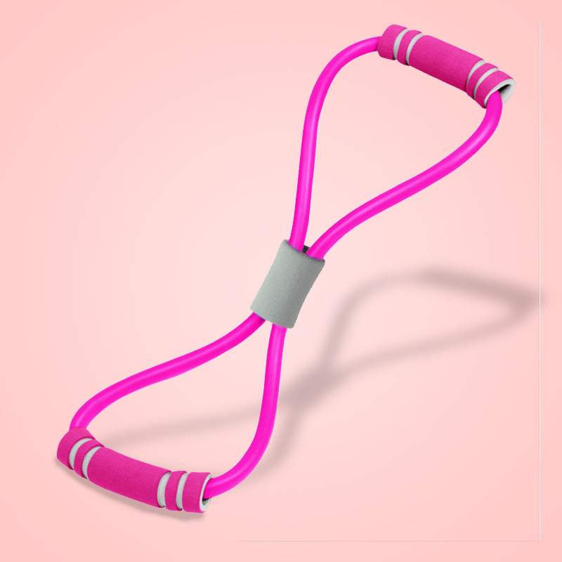 Dispositivo de tensión de 8 palabras en casa fitness banda elástica equipo de yoga hombro abierto femenino belleza espalda artefacto Dispositivo de estiramiento cuerda delgada