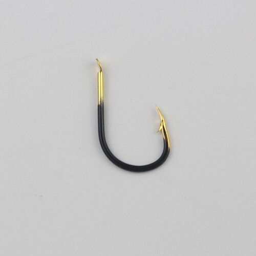 Black gold ghost tooth Iseni fish hook bulk barbed crucian carp hook carp hook grass carp big silver carp and bighead carp hook fishing hook