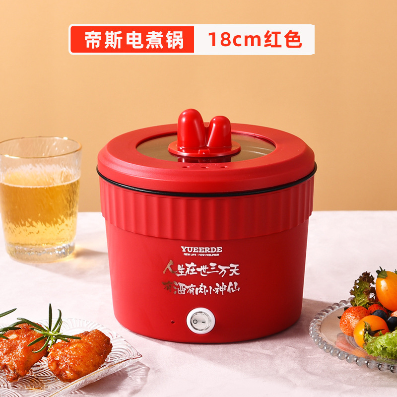 网红爆款小煮锅一人火锅小型不粘锅泡面锅迷你速食锅插电锅|undefined