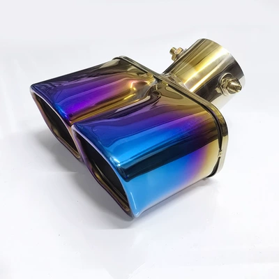 Suitable for Vitra Corolla GS4IX25 RX5 Feidu Binzhi XRV car exhaust pipe decoration tail throat (Exhaust pipe) - roasted-blue
