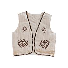F 56907 Embroidered Vest Jacket �廨���� �羳��Ӧ����ѷ