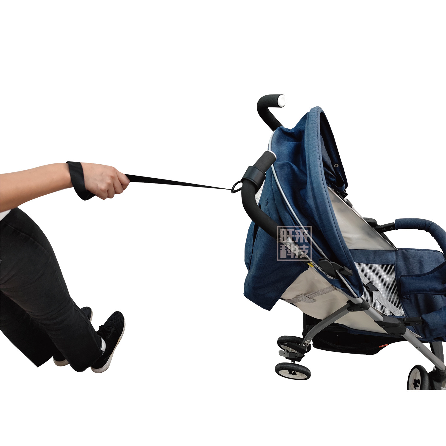 Coche eléctrico transfronterizo Cochecito de gancho Correa colgante Cochecito Bolsa Gancho