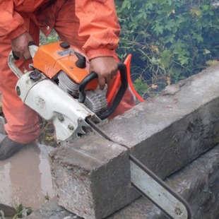 Gasoline engine diamond chain saw K970 internal combustion concrete cutting saw wall cutting machine hand-held fire breaking saw