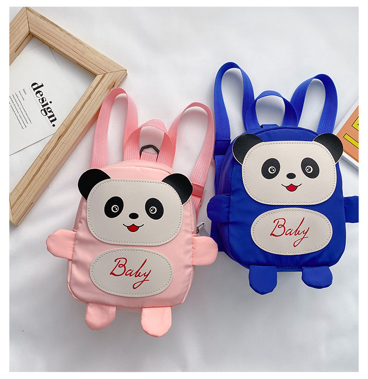 Kindergarten schoolbag for children, boys and girls, 1-3-5 years old, anti-wandering rope, cute frog, double-shoulder baby small backpack undefined