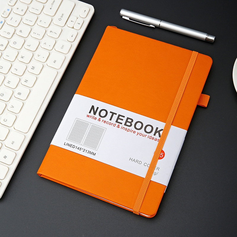 펜 포켓 포함 80g 100매 오렌지