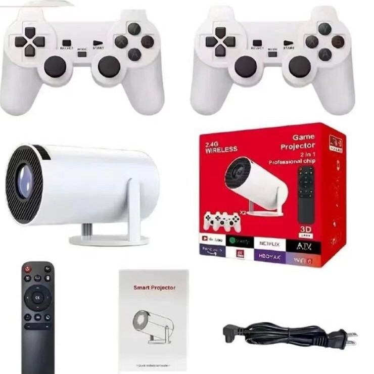 Hy300 Max Gaming Projector with Handle Tf Card Pro Short Throw Projector Home Screen Projection Smart Portable High Definition 4K Hy300 Max Gaming Projector with Handle Tf Card Pro Short Throw Projector Home Screen Projection Smart Portable High Definition 4K