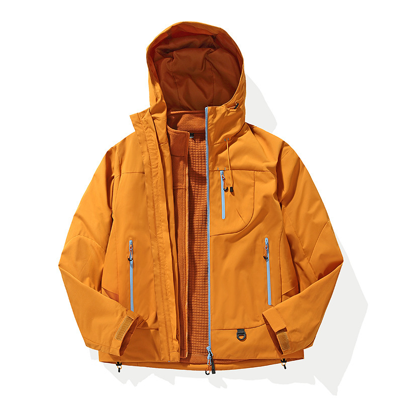 New Outdoor Jackets for Men and Women, Windproof and Waterproof Travel Mountaineering Clothing, High-End Couple Jackets, Dopamine Jackets
