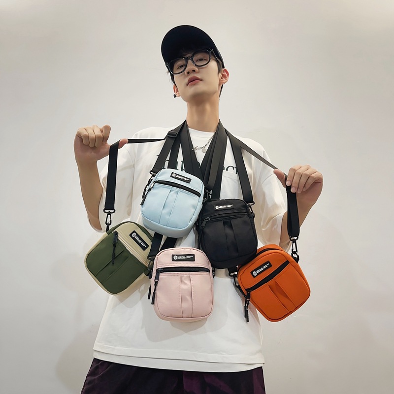 대학 패션 쿨 휴대 전화 가방 2024 한국 스타일 매일 통근 휴대 전화 동전 지갑 대용량 어깨 크로스 바디 백