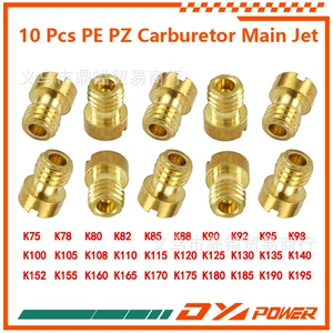 PE PWL PZ TMX PWK CB üçün 10 ədəd Karbürator Əsas Jeti 79#-195#