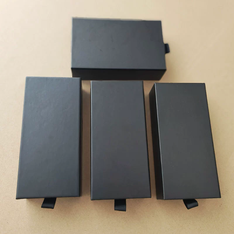 Специальная подарочная коробка для экспорта, многогранное сито, креативная выдвижная коробка, черная коробка с крышкой "небо и земля" 9x9, возможно добавление логотипа.