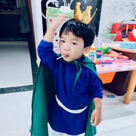 心缘 国王排名cos服儿童款波吉cosplay服男装正太cos全套C服男装