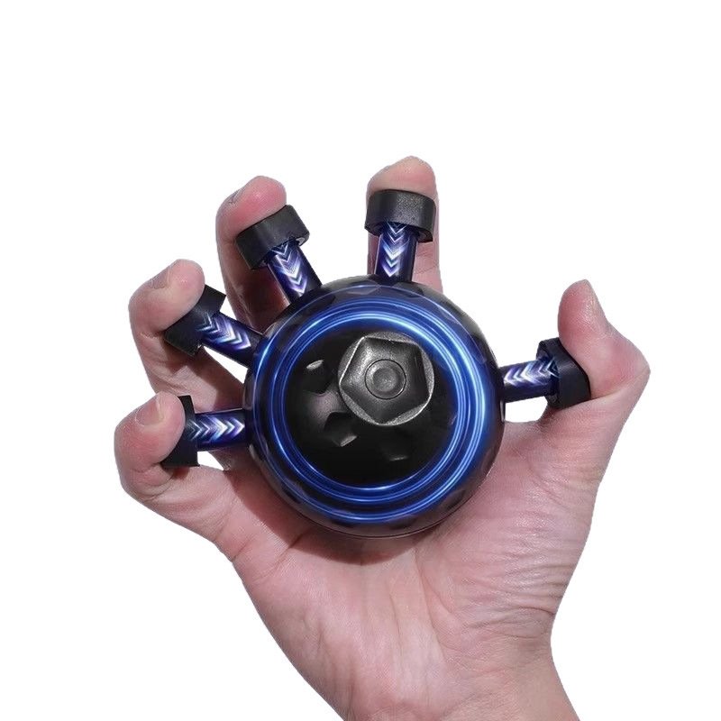 爆款跨境手指握力器手部手臂锻炼解压指力器手指按压球便携握力球|undefined