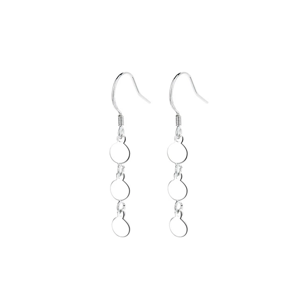 Platinum earrings
