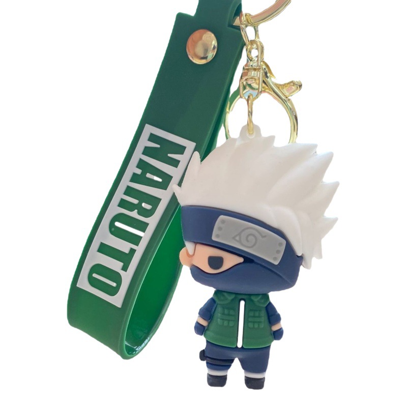 Nuevo llavero Naruto Kakashi llavero de la muñeca de la historieta de Naruto