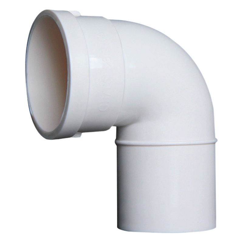 Codo de cuello estándar nacional de PVC 50-200 accesorios de cuello de tapón interior y exterior accesorios de drenaje de cuello inferior