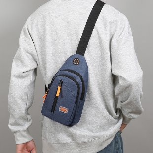 Bolso de pecho de doble capa de comercio exterior explosivo