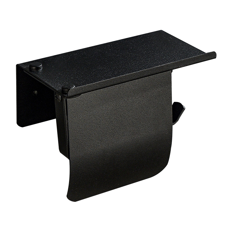 Hotel Acero inoxidable papel higiénico titular ponche-libre de almacenamiento de teléfono móvil titular de rollo de papel tisú de ingeniería titular rollo de papel higiénico