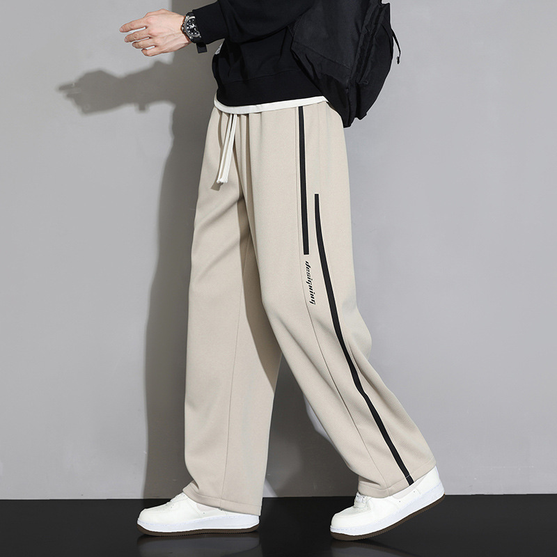 Pantalones Deportivos Holgados para Hombre, Algodón, Poliéster
