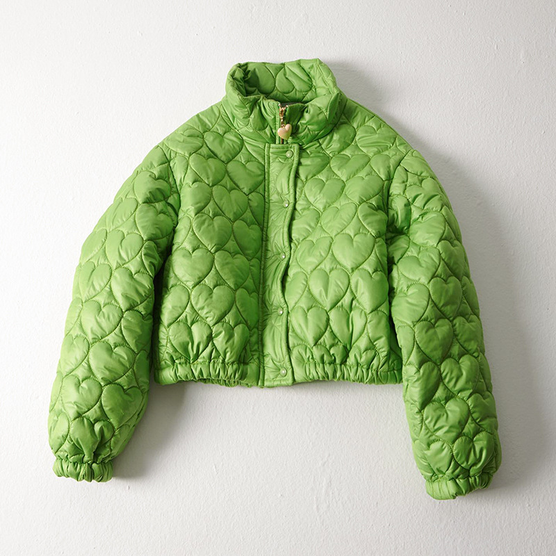 Damenbekleidung, modische Baumwollkleidung für Damen, dünne Baumwolljacke, neuer Damen-Liebes-Kurzmantel_voghion.com