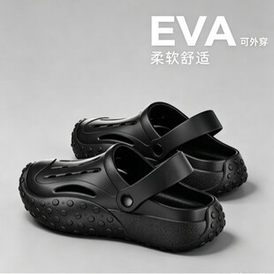 4.0�������eva��ʺ�а��^����ЬŮ�ļ��¿��⴩ɳ����߅��H��Ь