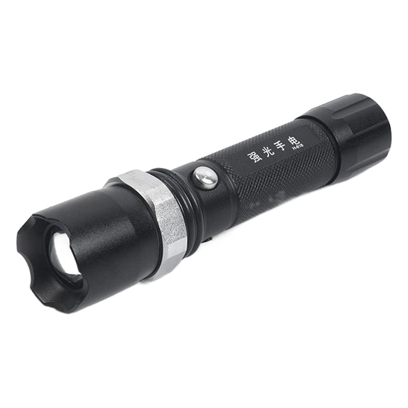 Directo de fábrica linterna LED emergencia al aire libre carga zoom multifuncional aleación Aluminio del hogar Luz fuerte