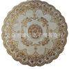 European and American style PVC hollow hot gold pad hotel dining table cushion cushion cycling round pattern dinner cushion spot spot wholesale