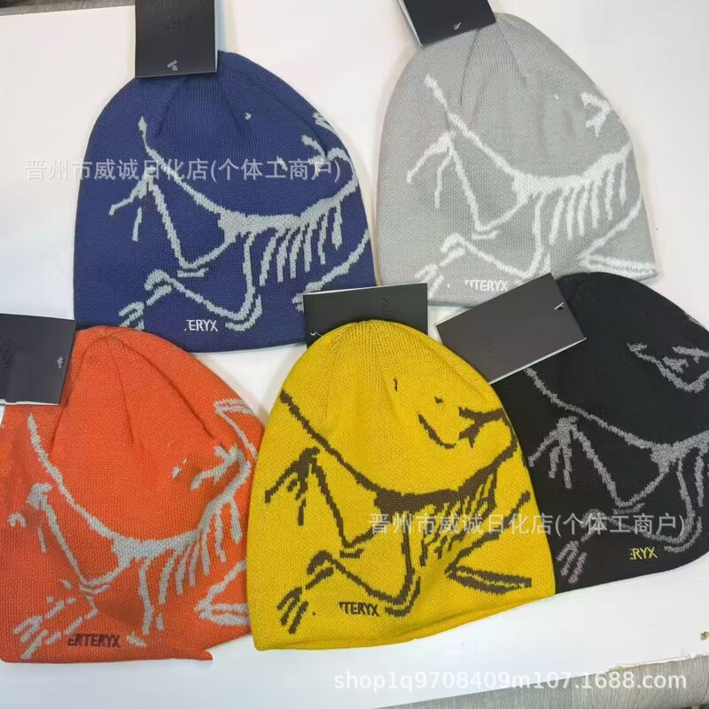 2025 Autumn and Winter New In-Stock Bird Home Hat Versatile Beanie Knit Hat Embroidered Warm Bird Home Hat Wool Hat