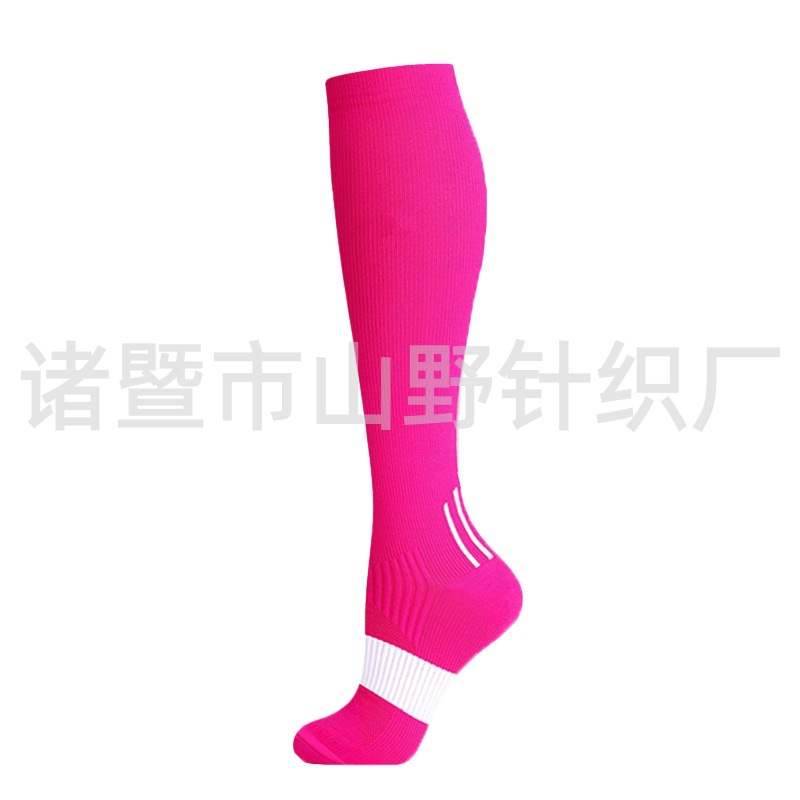 Calcetines Largos de Compresión Deportivos 200N de Nailon, Respirable y Absorción del Sudor, para Correr image 16