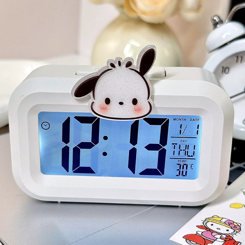 Beaver LED Alarm Clock, Luminous Multifunction Desktop Clock, Timer & Silent Mode