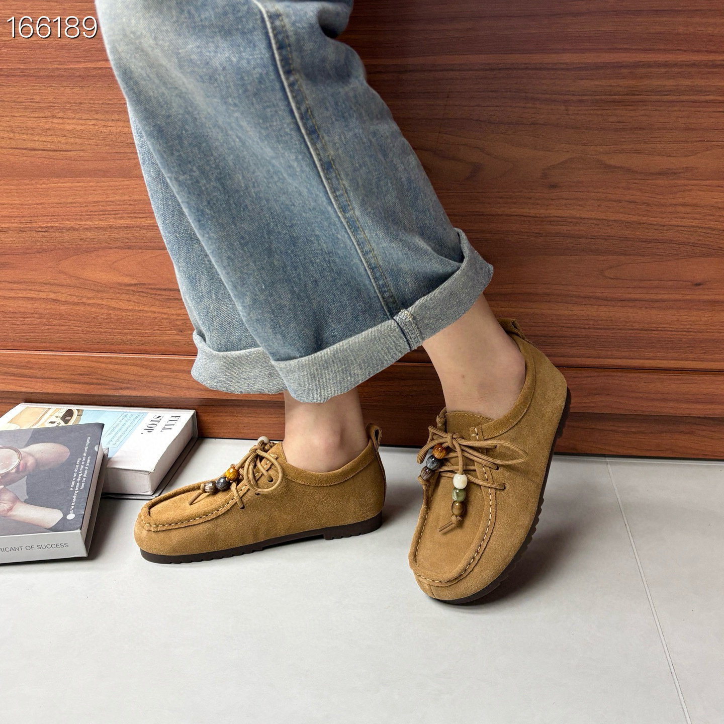 Giày bệt nữ da thật mùa Thu Đông 2025 kiểu Birkenstock đế mềm — Cà phê, xám, Hồng